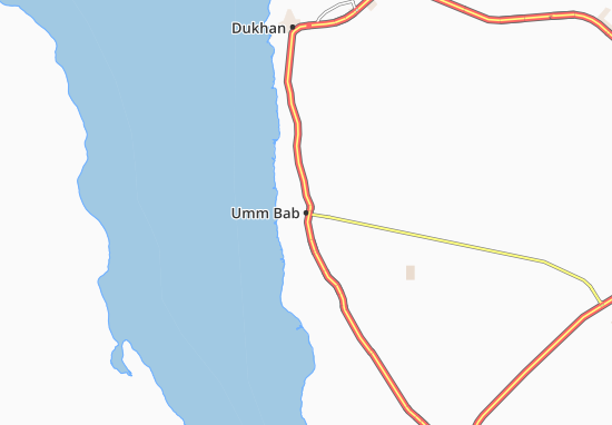 Karte Stadtplan Umm Bab