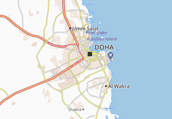 Karte Stadtplan Al Jaidah Housing Compound