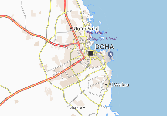 Karte Stadtplan Jassim Bin Khalid Villa Compound