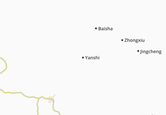 Mapa Yanshi