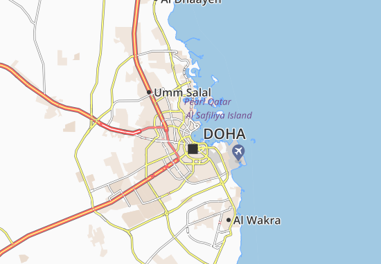 Mapa Al Dafna 60