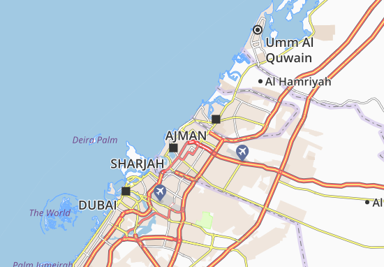 Al Hazana Map