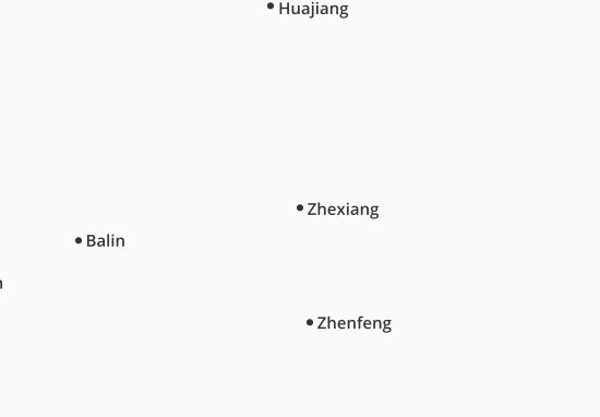 Karte Stadtplan Zhexiang