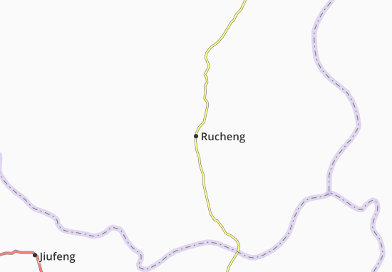 Karte Stadtplan Rucheng