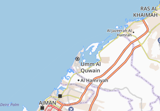 Karte Stadtplan Al Dar Al Baida Area-A