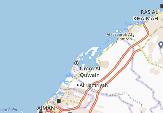 Mapa Al Ghub
