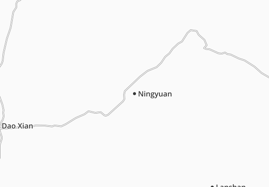 Mapa Ningyuan