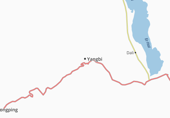 Mapa Yangbi