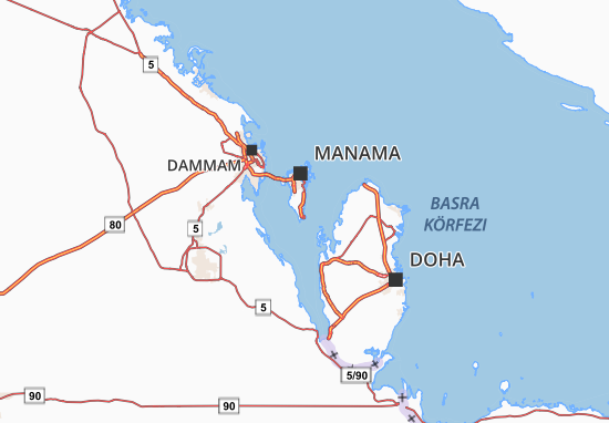 Southern Governorate Map