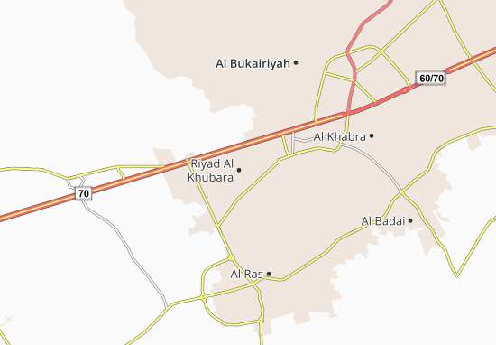 Karte Stadtplan Riyad Al Khubara