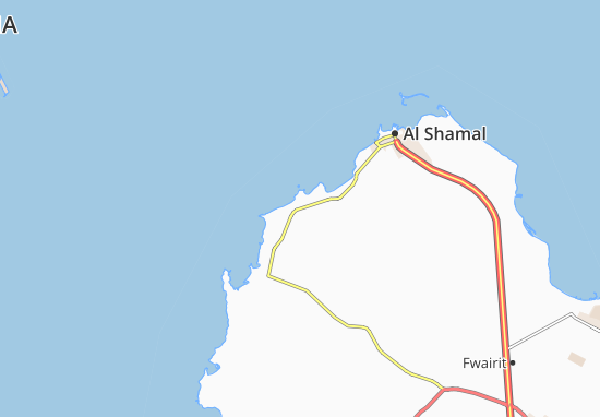 Mapa Al Khuwair Hassan