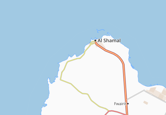 Karte Stadtplan Al Nabbaah
