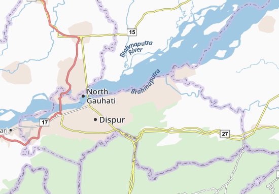 Gauhati Map