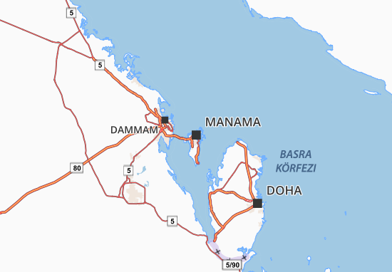 Carte-Plan Capital Governorate
