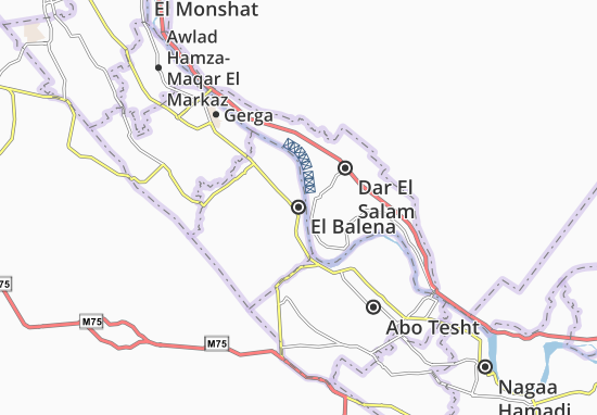 Karte Stadtplan El Balena