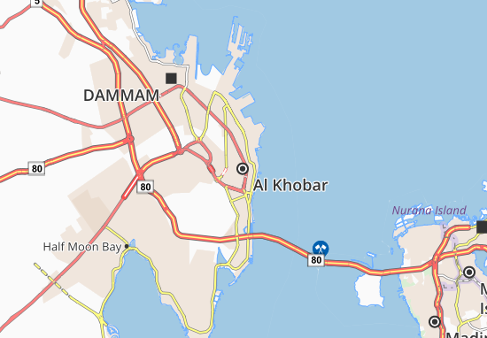 Al Khobar Map