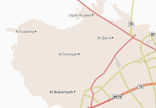 Karte Stadtplan Al Shihiyah