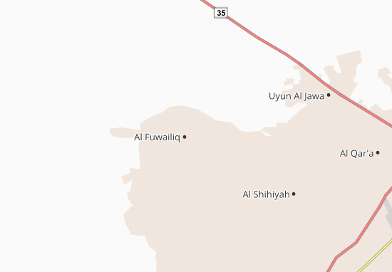Karte Stadtplan Al Fuwailiq