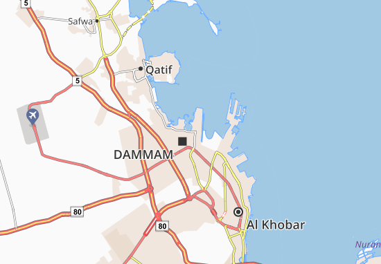 Mapa Al Badee