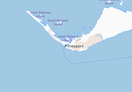 Kaart Plattegrond Freeport
