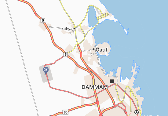 Karte Stadtplan Al Badeeah