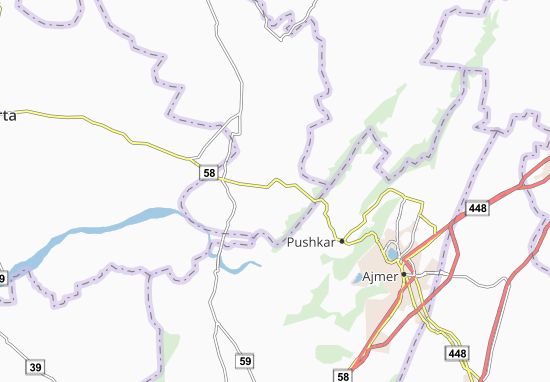 Karte Stadtplan Thaola