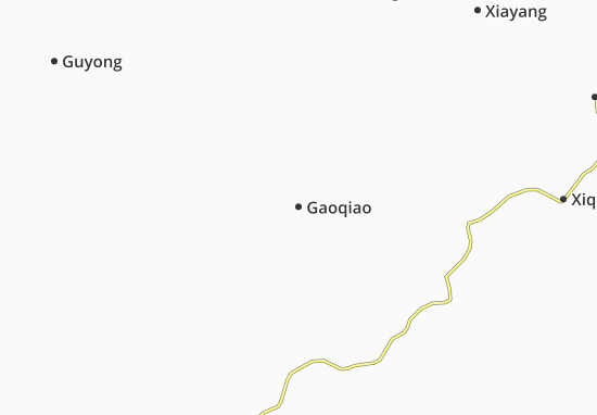 Karte Stadtplan Gaoqiao