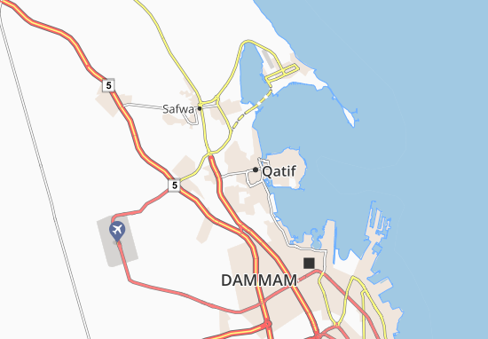 Karte Stadtplan Al Bahara