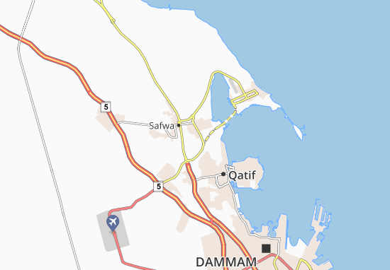 Al Aamal Map