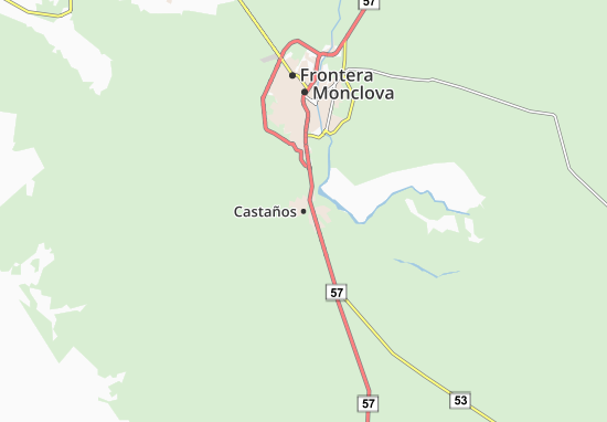 Castaños Map