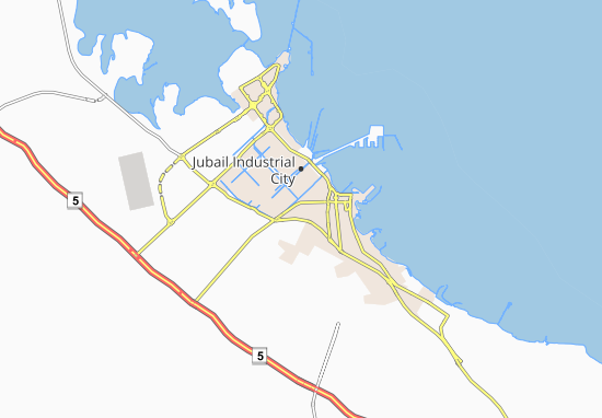 Kaart Plattegrond Al Arayfi Industrial Area