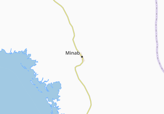Mapa Minab