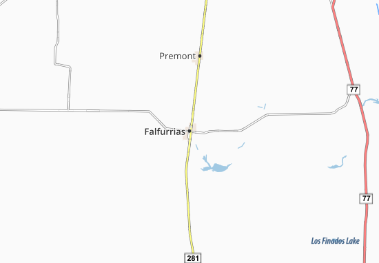 Mapa Falfurrias