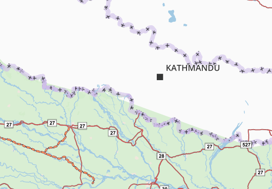 Kaart Plattegrond Narayani