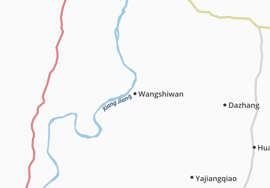 Mapa Wangshiwan