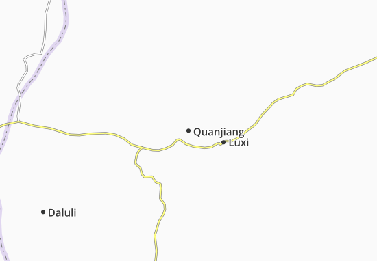Karte Stadtplan Quanjiang