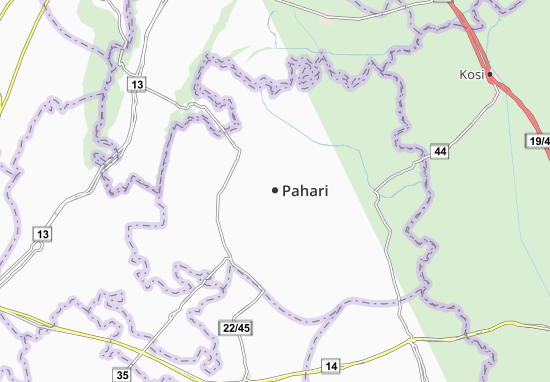 Karte Stadtplan Pahari