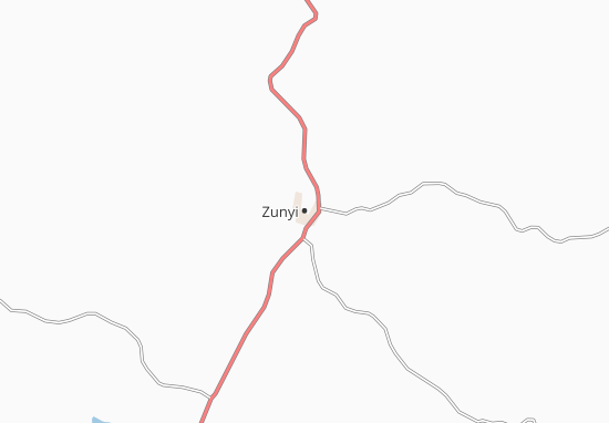 Karte Stadtplan Zunyi