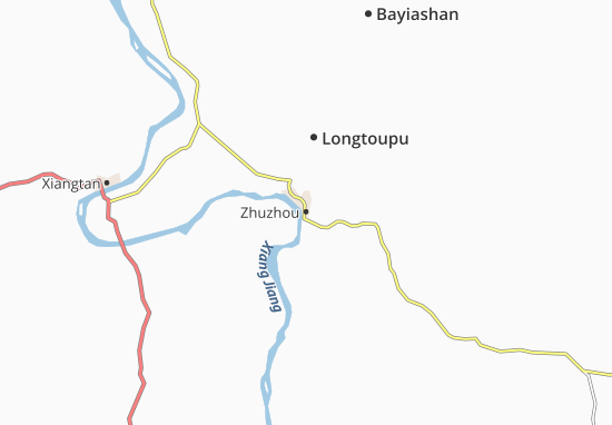 Mapa Zhuzhou