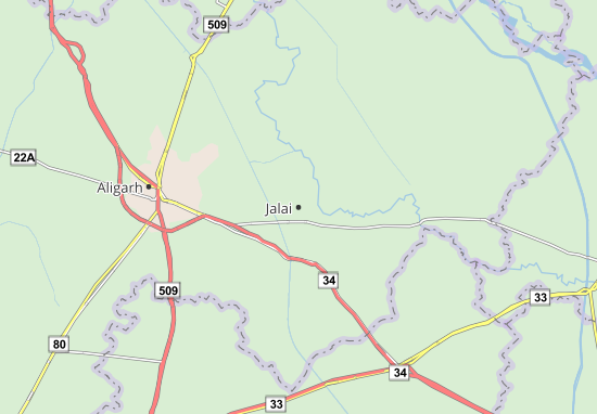 Mapa Jalai