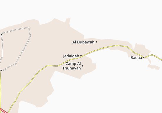 Karte Stadtplan Jedaidah