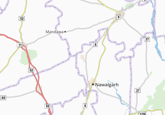 Mapa Makundgarh