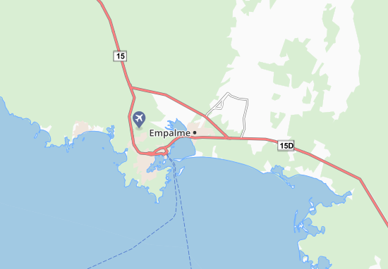 Mapa Empalme