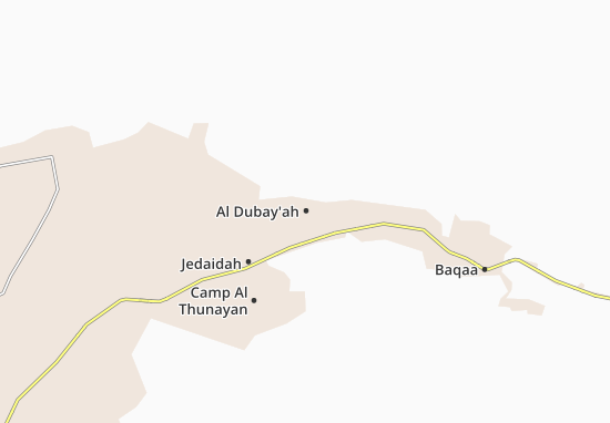 Karte Stadtplan Al Dubay&#x27;ah