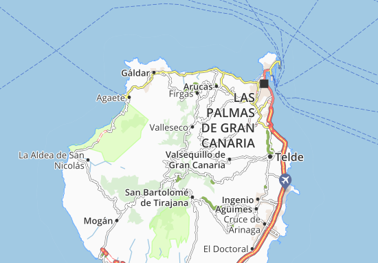 Mapa Lanzarote