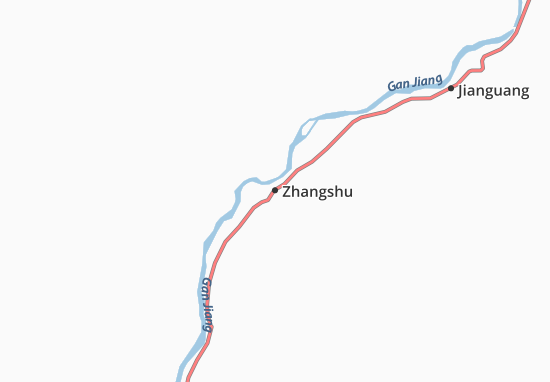 Mapa Zhangshu
