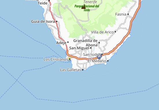 Mapa Cabo Blanco