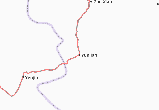 Mapa Yunlian