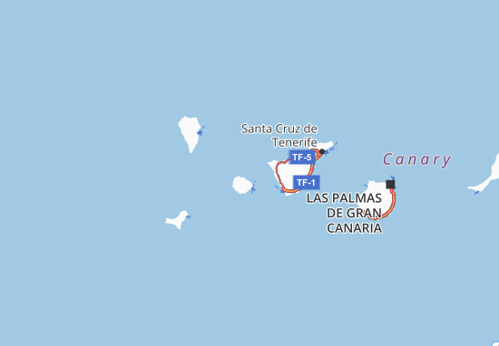 Mapa Santa Cruz de Tenerife