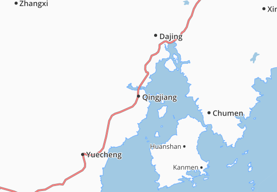 Mappe-Piantine Qingjiang